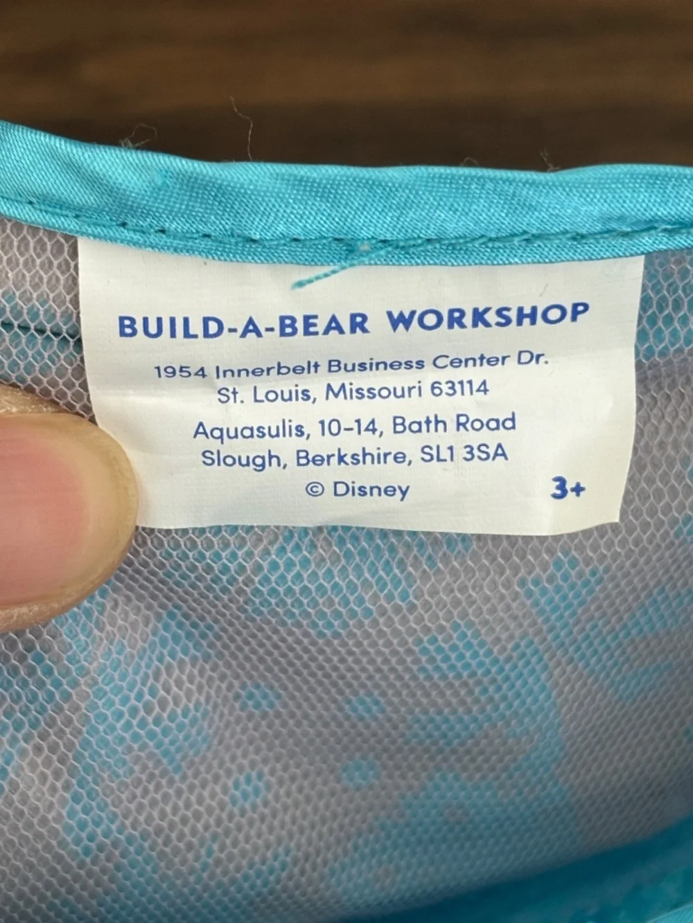 Build A Bear Disney Frozen Elsa Teddy Dress Blue Sparking Sequin Outfit 2018